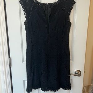 Black Lace Cocktail Dress